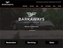 Tablet Screenshot of barkaways.com